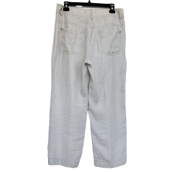 Olsen Europe Anna wide leg linen pants - Picture 3 of 11